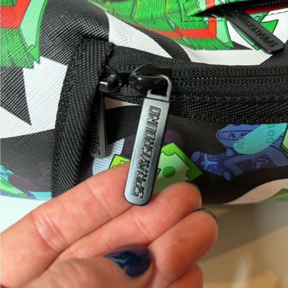 Sprayground Unisex Diablo Flexing On You DLXSV Backpack 910B7338NSZ Multicolor - Picture 9 of 16